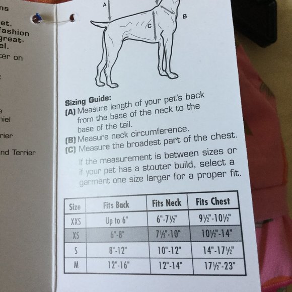 Dog Bathing Suit Size XS NEW - Picture 6 of 9